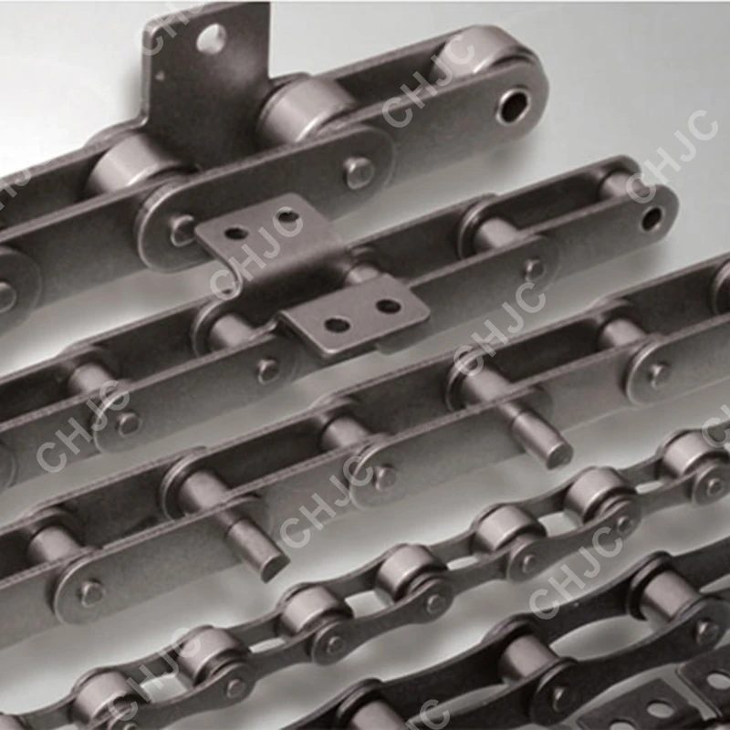 Cadenas transportadoras de tono doble con pasador extendido